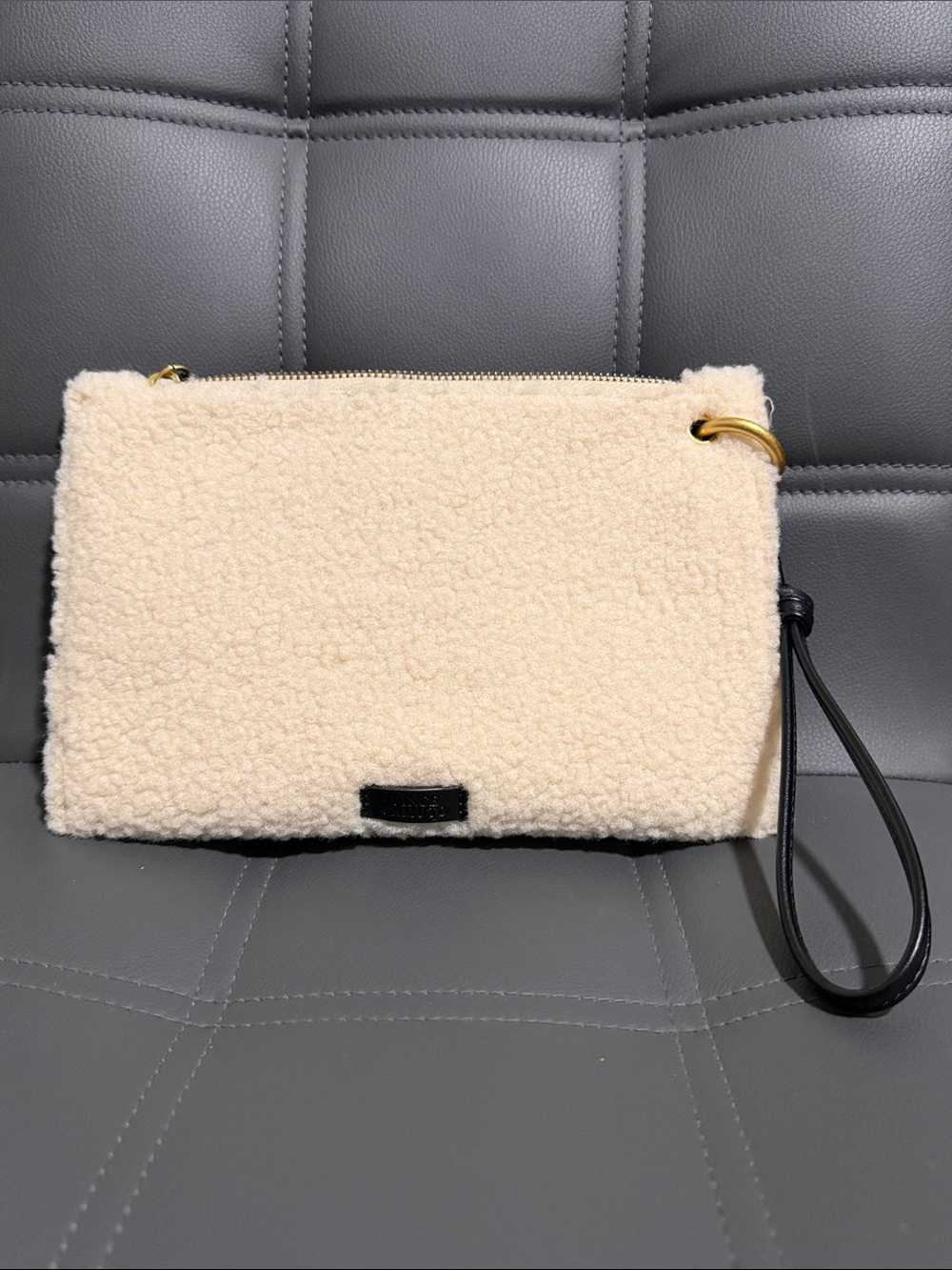 Vince Camuto Sherpa Wristlet